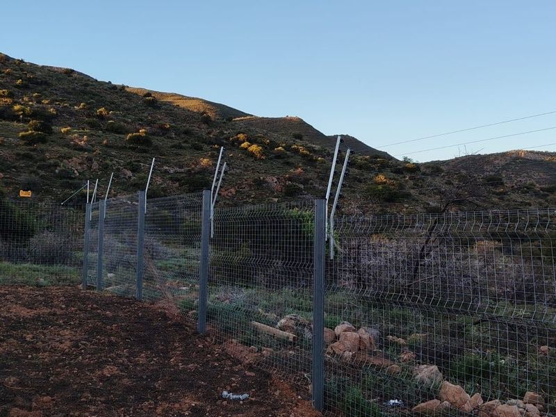 Mesh fence with electric strands — Jozelle Fencing & Projects