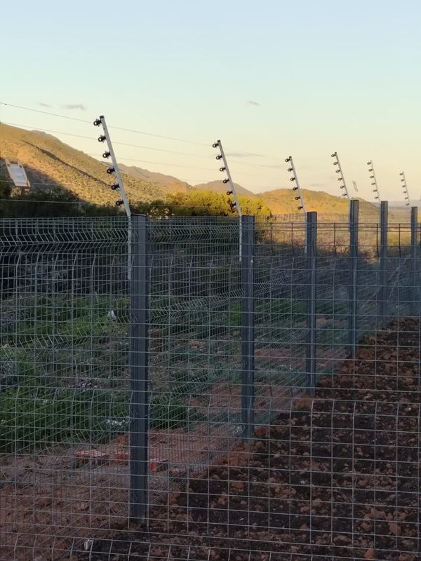 Electric fence over mesh fencing — Jozelle Fencing & Projects